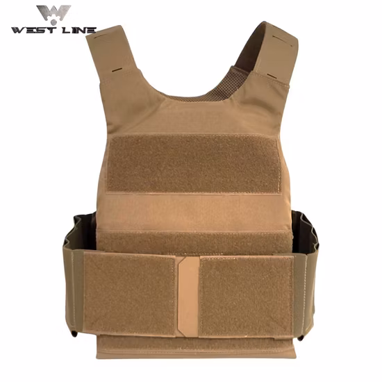 Military Brown Desert Tactical Vest Bulletproof Vest Chest Rig Plate Carrier