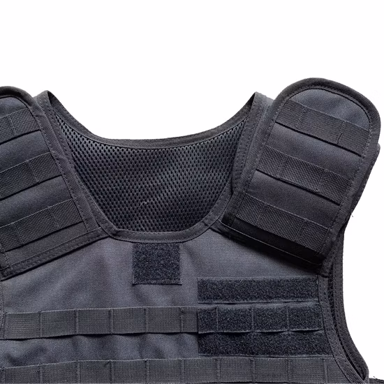 Concealed Lightweight Bullet Proof Jacket Black Aramid Body Armor Military Ballistic Bulletproof Vest