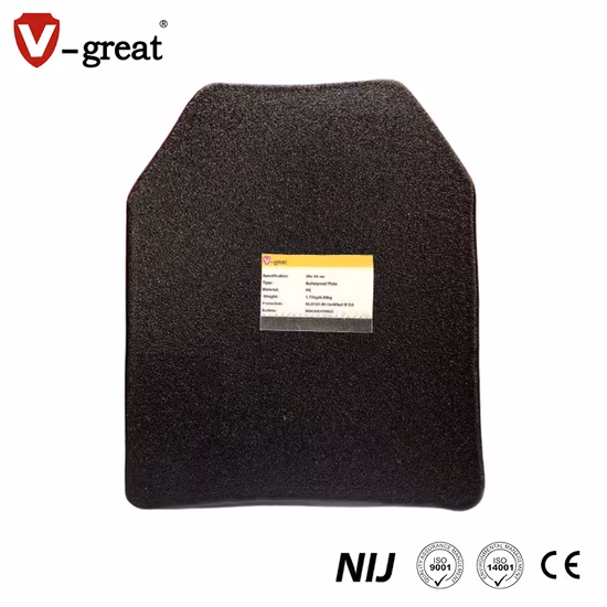 Sic Al2O3 Ceramic Multi-Curved Composite Bullet-Proof Chest Insert Plate